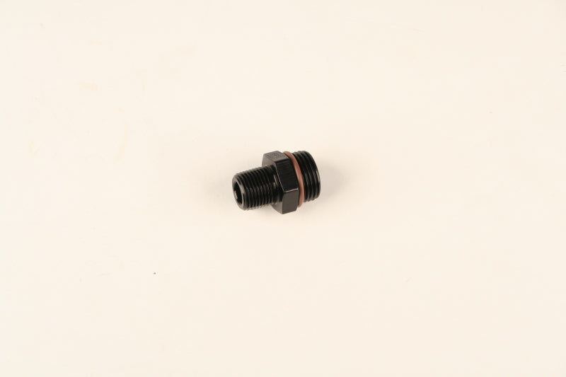 Fragola -10AN O-Ring x 3/8 NPT Adapter - Black Fittings Fragola