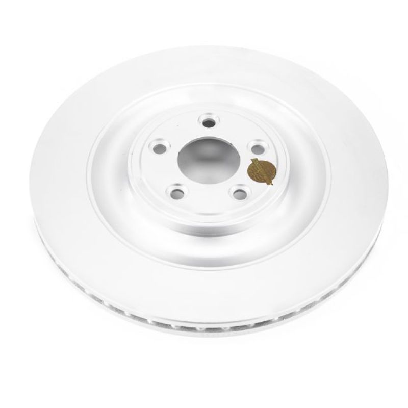 Power Stop 14-19 Jaguar F-Type Rear Evolution High Carbon Geomet Coated Rotor Brake Rotors - OE - Cryo PowerStop