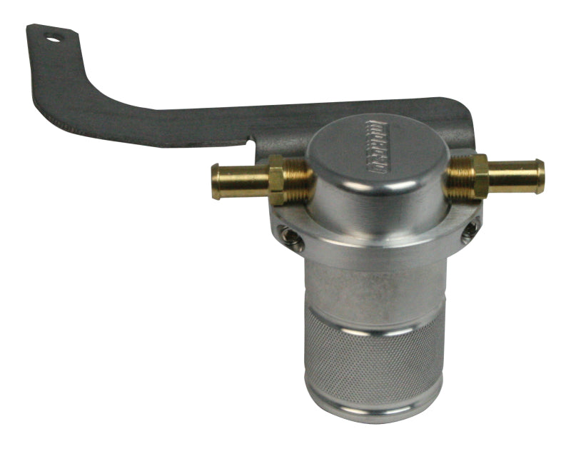 Moroso 95-99 BMW M3 Air/Oil Separator Catch Can - Small Body - Billet Aluminum Oil Catch Cans Moroso