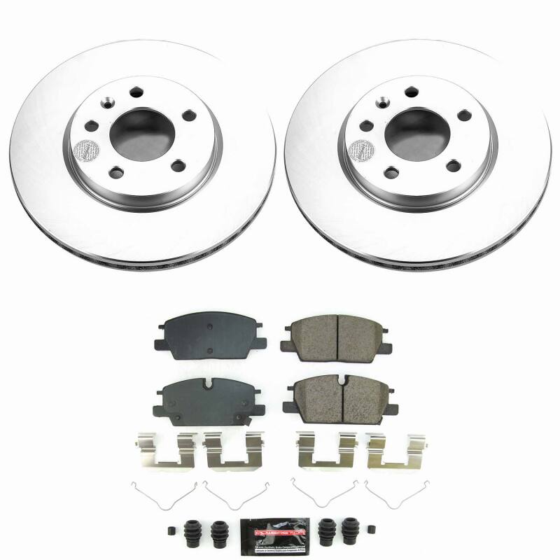 Power Stop 2024 Buick Envista Front Z23 Coated Brake Kit Brake Kits - Performance D&S PowerStop