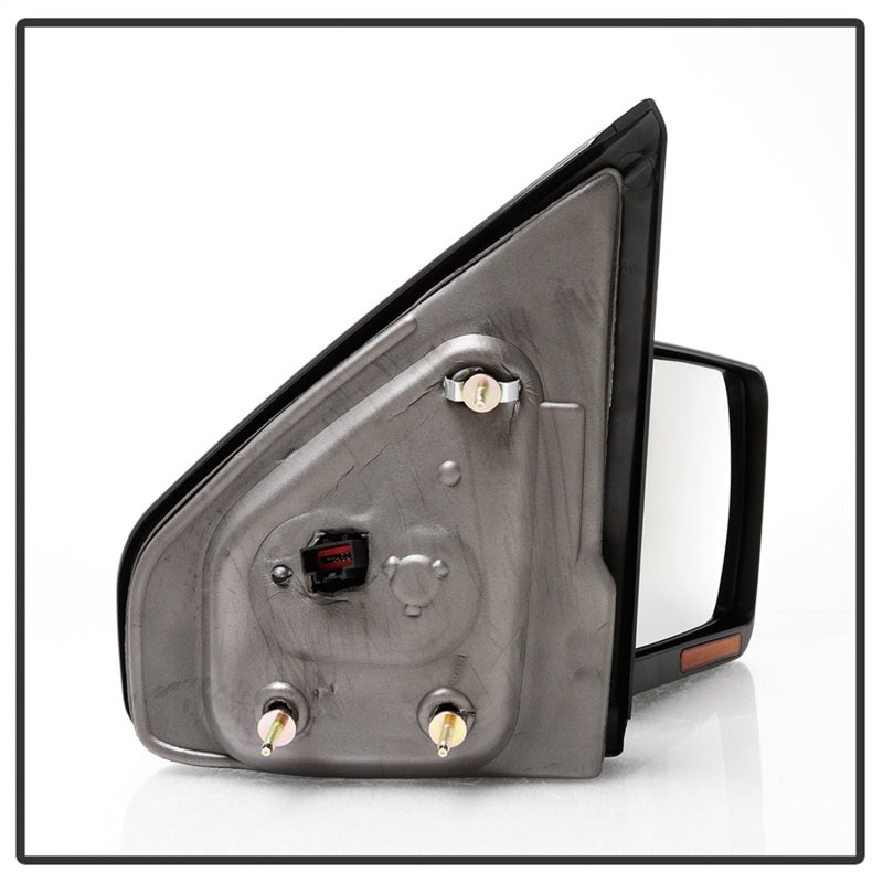 xTune 04-06 Ford F-150 Heated Amber Seq LED Signal OEM Pwr Mirrors (Pair) (MIR-03FF04-G2-PW-RAM-SET) Side Mirrors SPYDER