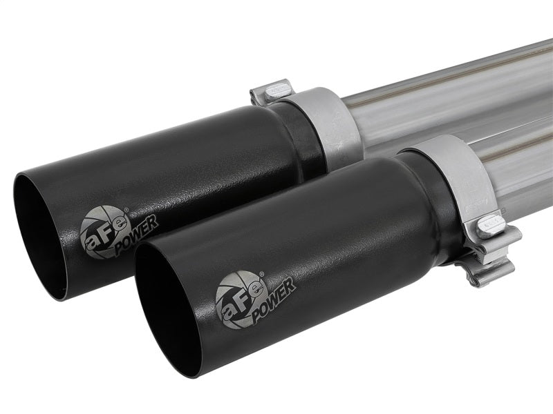 aFe Rebel Series 3in to 2.5in 409 SS Cat-Back Exhaust w/ Black Tips 09-18 GM Silverado/Sierra 5.4L Catback aFe