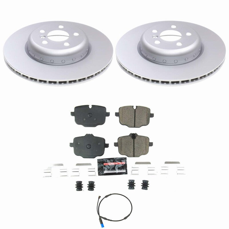 Power Stop 18-24 BMW X3 Rear Z23 Coated Brake Kit Brake Kits - Performance D&S PowerStop