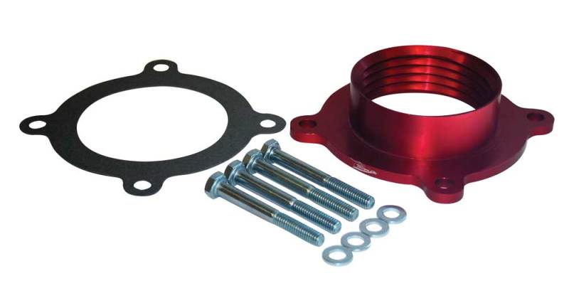 Airaid 07-12 Dodge Ram/Dakota / 07-12 Jeep Liberty / 05-09 Jeep Grand Cherokee PowerAid TB Spacer Throttle Body Spacers Airaid