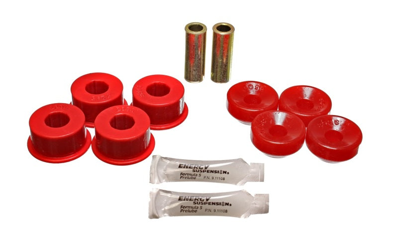 Energy Suspension 90-97 Honda Accord/Odyssey / 92-01 Prelude Red Front Shock Upper and Lower Bushing Bushing Kits Energy Suspension