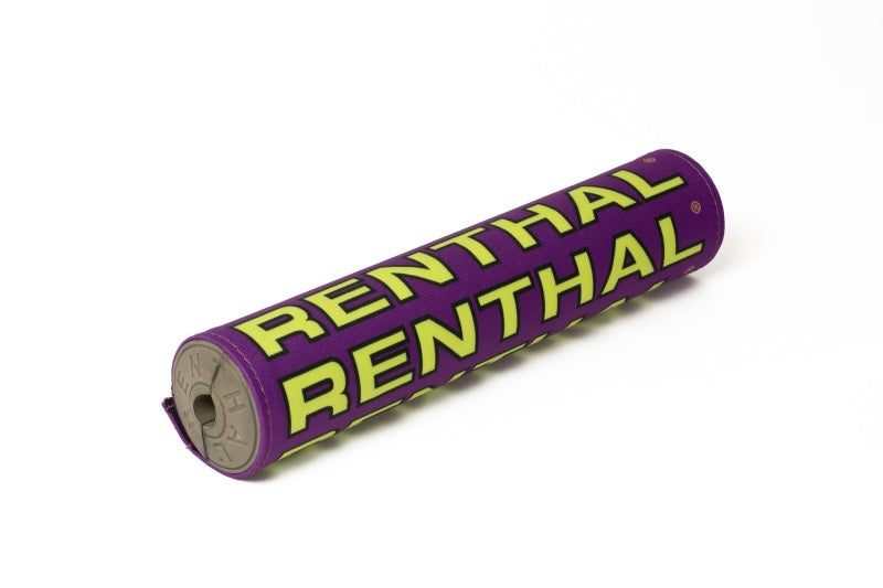 Renthal Vintage SX Pad - Purple/Yellow Bar Pads Renthal