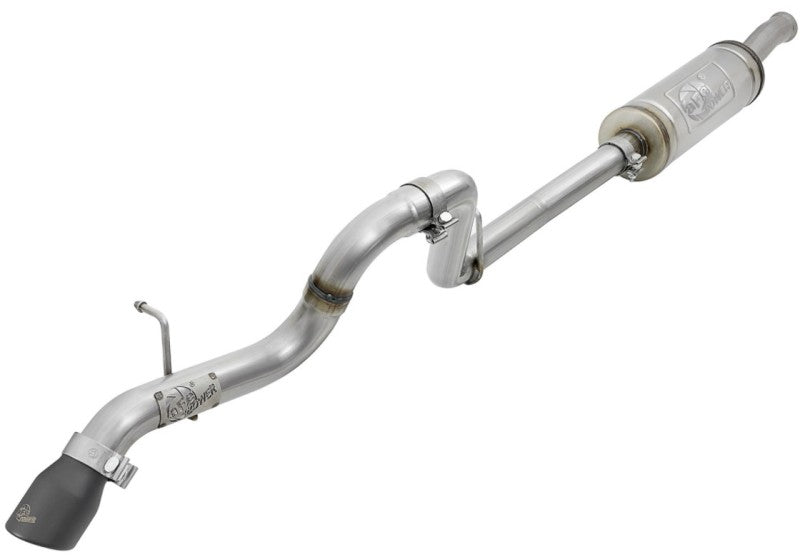 aFe MACH Force-Xp 2.5in 409SS Catback High-Tuck Exhaust 18-21 Jeep (JL) 3.6L 4-Door - Black Tip Catback aFe