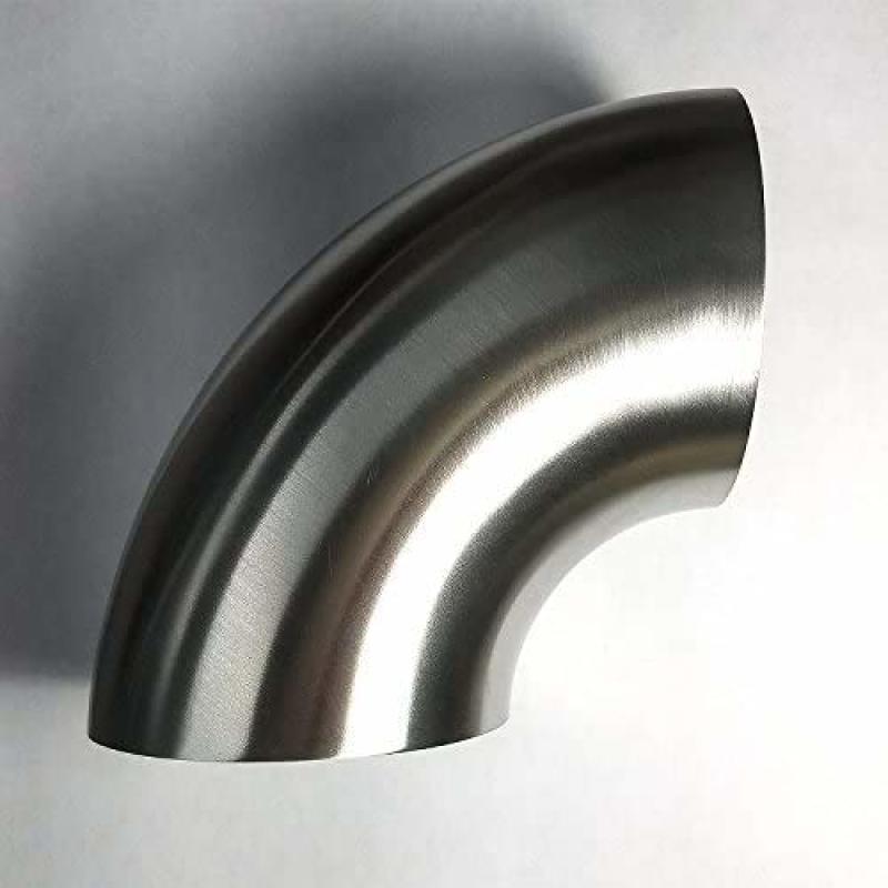 Stainless Bros 4in SS304 90 Deg Elbow -1D Radius - 4in CLR - 16GA/ .065in Wall - No Leg Steel Tubing Stainless Bros