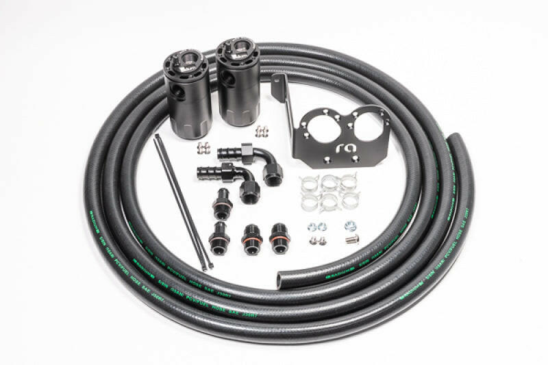 Radium Engineering Dual Catch Can Kit S197 Shelby Gt500 Fluid Lock Oil Catch Cans Radium Engineering