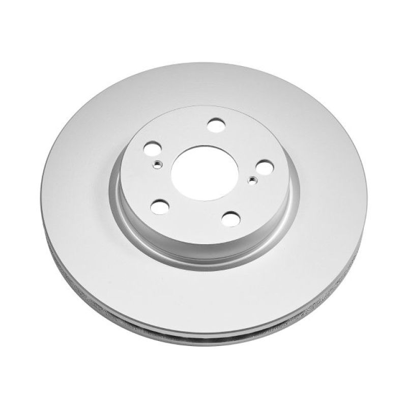 Power Stop 09-10 Pontiac Vibe Front Evolution Geomet Coated Rotor Brake Rotors - OE - Cryo PowerStop