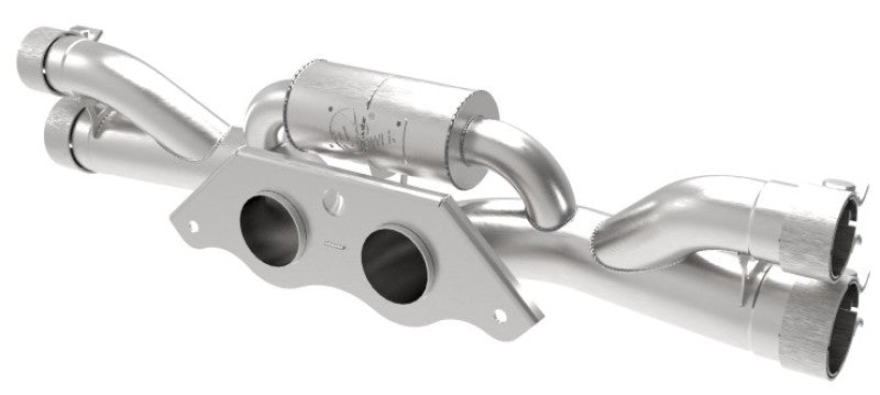 aFe Power MACHForce XP 304 Stainless Secondary Muffler Delete Pipe 14-19 Porsche 911 GT3 3.8L/4.0L Catback aFe