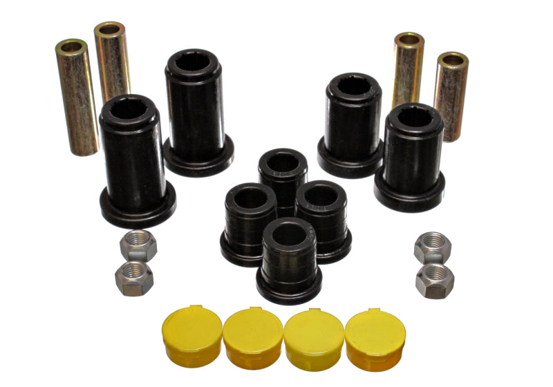 Energy Suspension 98-99 Tahoe/Yukon/Denali / 98-95 K5 Blazer 4WD Black Front End C/A Bushing Set Bushing Kits Energy Suspension