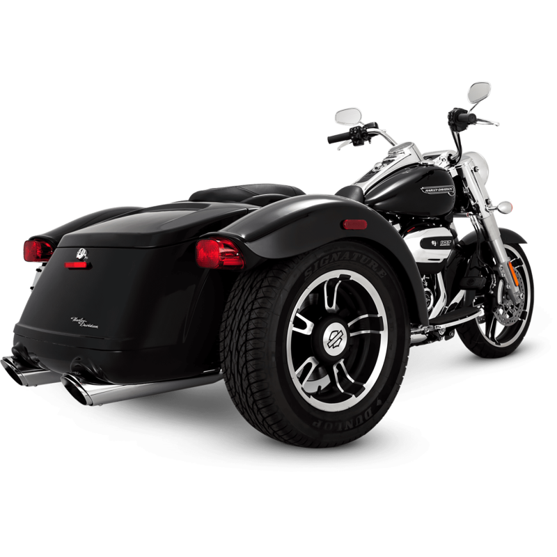 Vance & Hines HD Trike 15-16 Freewheeler Twin Sl Slip-On Exhaust Motorcycle Slip-On Vance and Hines