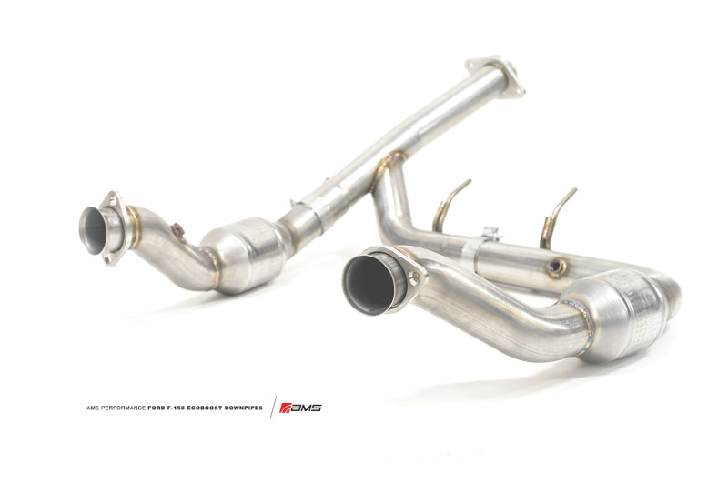 AMS Performance 2015+ Ford F-150 3.5L Ecoboost (Excl Raptor) Federal EPA Compliant Catted Downpipe Downpipes AMS
