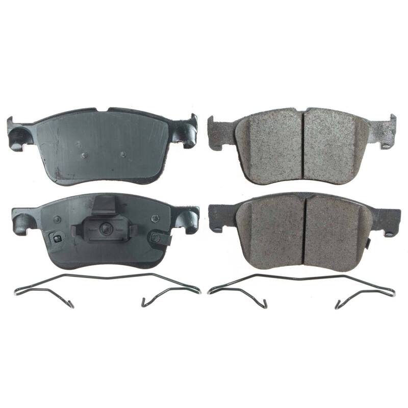 Power Stop 2021 Ford Bronco Sport Front Z17 Evolution Ceramic Brake Pads w/Hardware Brake Pads - OE PowerStop