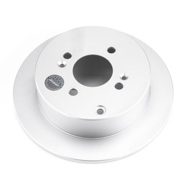Power Stop 06-08 Hyundai Accent Rear Evolution Geomet Coated Rotor Brake Rotors - OE - Cryo PowerStop