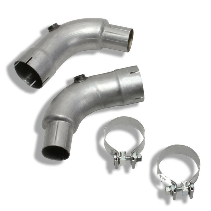 BBK 05-20 Dodge Challenger/Charger 6.1/6.2/6.4L Hemi 3in Catted High Flow Mid Pipe Connecting Pipes BBK