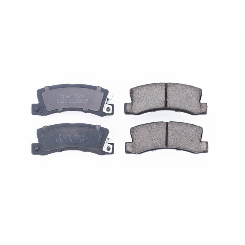 Power Stop 90-92 Geo Prizm Rear Z16 Evolution Ceramic Brake Pads Brake Pads - OE PowerStop
