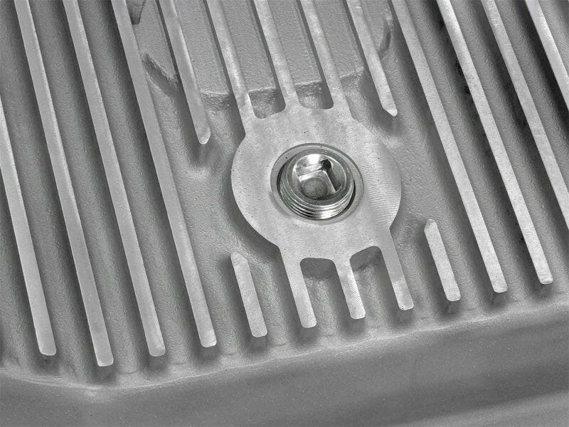 aFe Transmission Pan (Raw); Ford Trucks 6R140 11-14 V8-6.7L (td) Diff Covers aFe