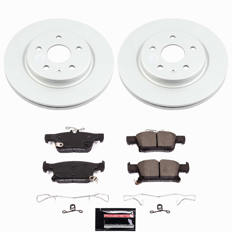 Power Stop 19-20 Buick Envision Rear Z23 Coated Brake Kit Brake Kits - Performance D&S PowerStop