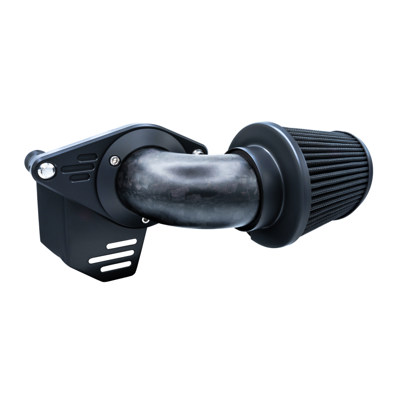 Vance & Hines HD Multi Fit VO2 Falcon Intake Weaved Carbon Short Ram Air Intakes Vance and Hines
