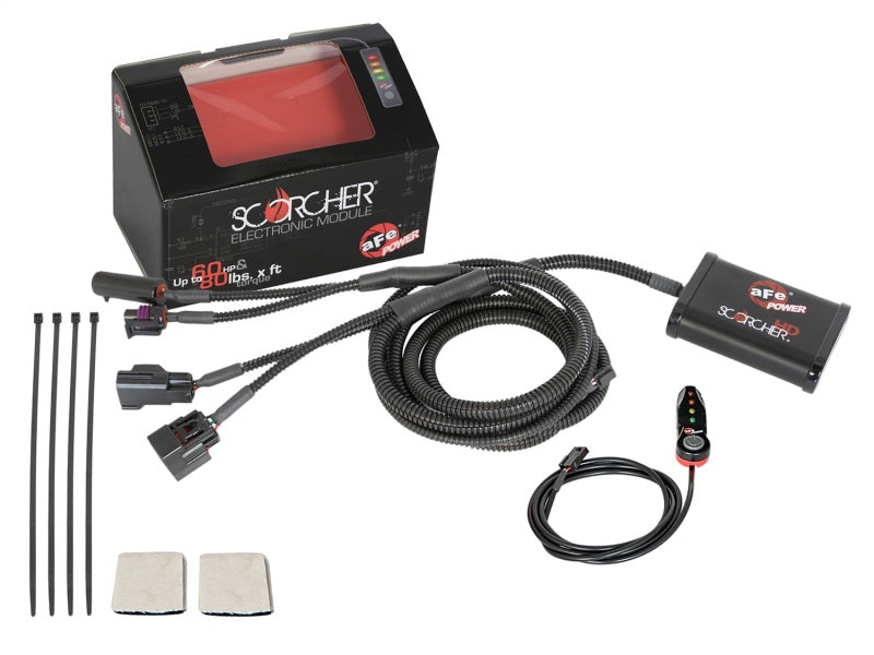 aFe Scorcher HD Module 04.5-07 Ford Diesel Trucks 6.0L V8 (td) In-Line Modules aFe