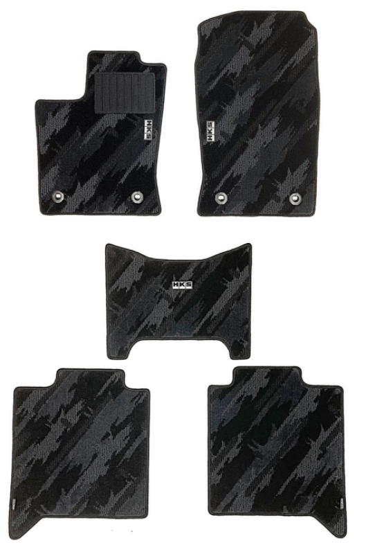 HKS FLOOR MATS TUNDRA FRONT SET OCT LHD Floor Mats Carpeted HKS