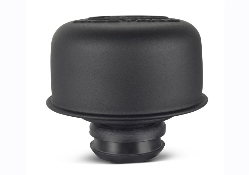 Ford Racing Black Crinkle Finish Breather Cap w/ Ford Mustang Logo Engine Breather Filters Ford Racing