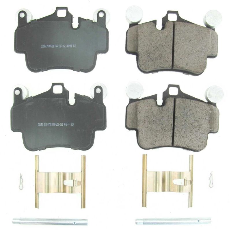 Power Stop 05-08 Porsche 911 Front or Rear Z17 Evolution Ceramic Brake Pads w/Hardware Brake Pads - OE PowerStop