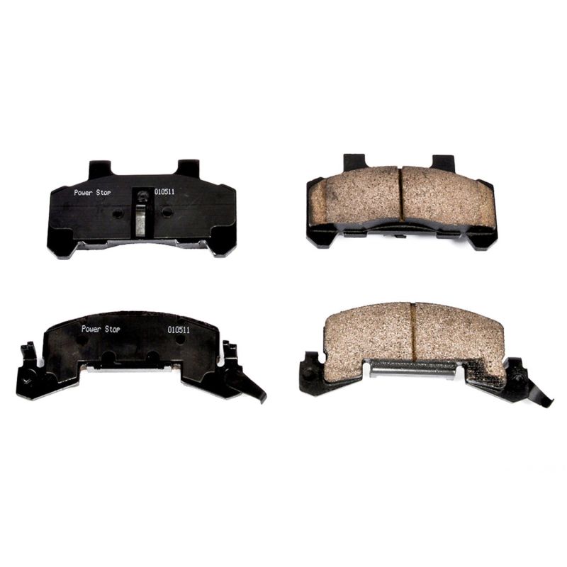 Power Stop 82-89 Buick Skyhawk Front Z16 Evolution Ceramic Brake Pads Brake Pads - OE PowerStop