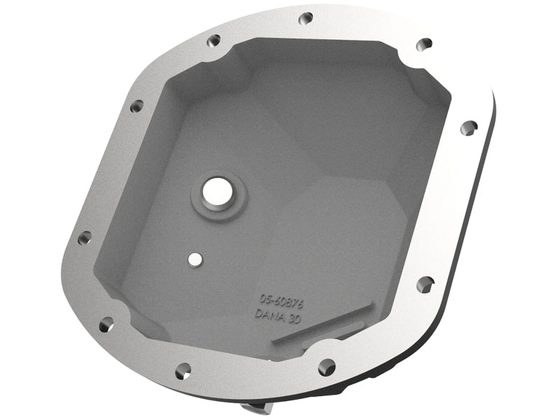 aFe Street Series Dana 30Front Differential Cover Black w/ Machined Fins 97-18 Jeep Wrangler Diff Covers aFe