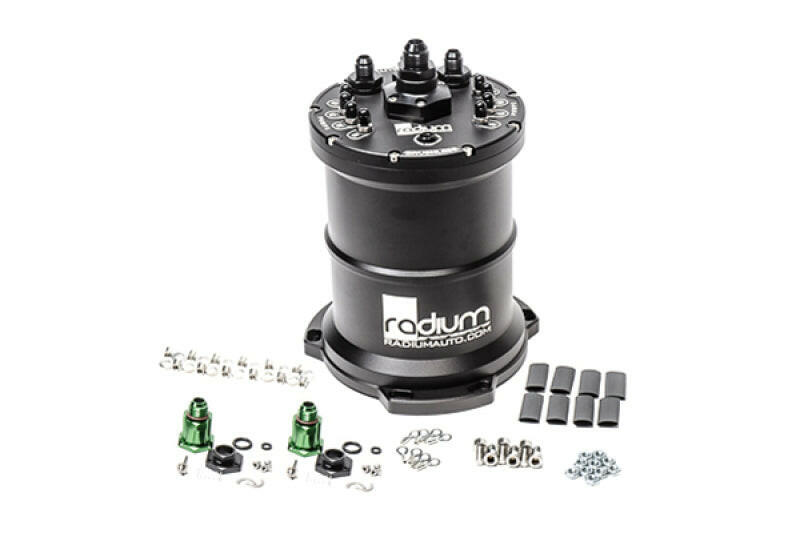 Radium Multi-Pump Ti Automotive E5LM Fuel Surge Tank Pumps Not Included Surge Tanks Radium Engineering