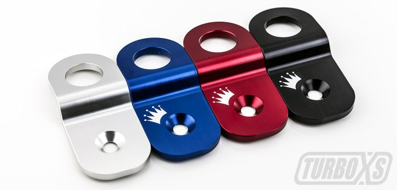 Turbo XS 15-16 Subaru WRX/STI Billet Aluminum Radiator Stay - Black Radiator Stays Turbo XS