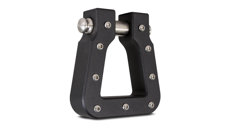 Body Armor 4x4 Mega D-Ring Black Single Tow Hooks Body Armor 4x4