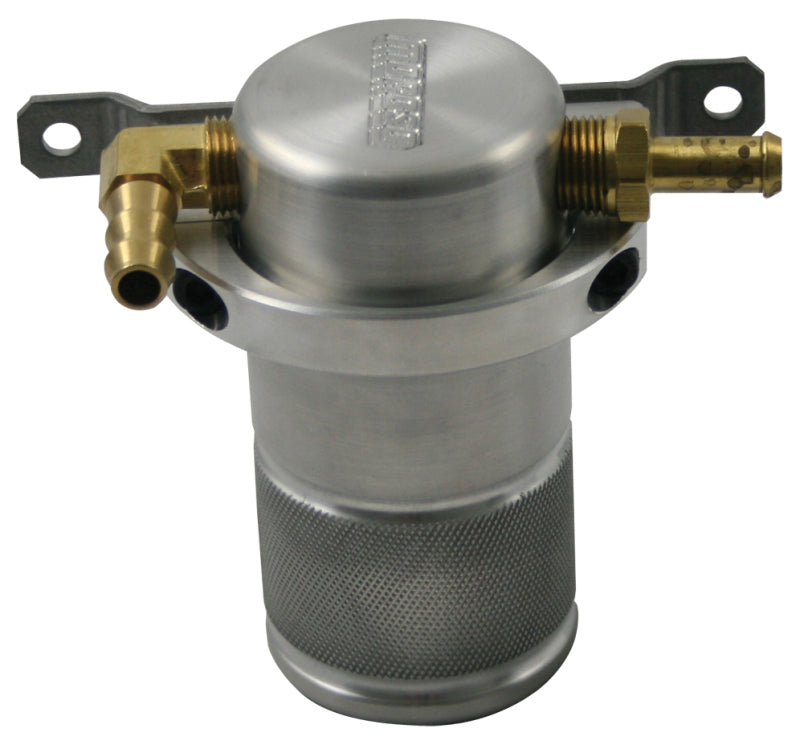 Moroso 90-05 Mazda Miata Air/Oil Separator Catch Can - Small Body - Billet Aluminum Oil Catch Cans Moroso