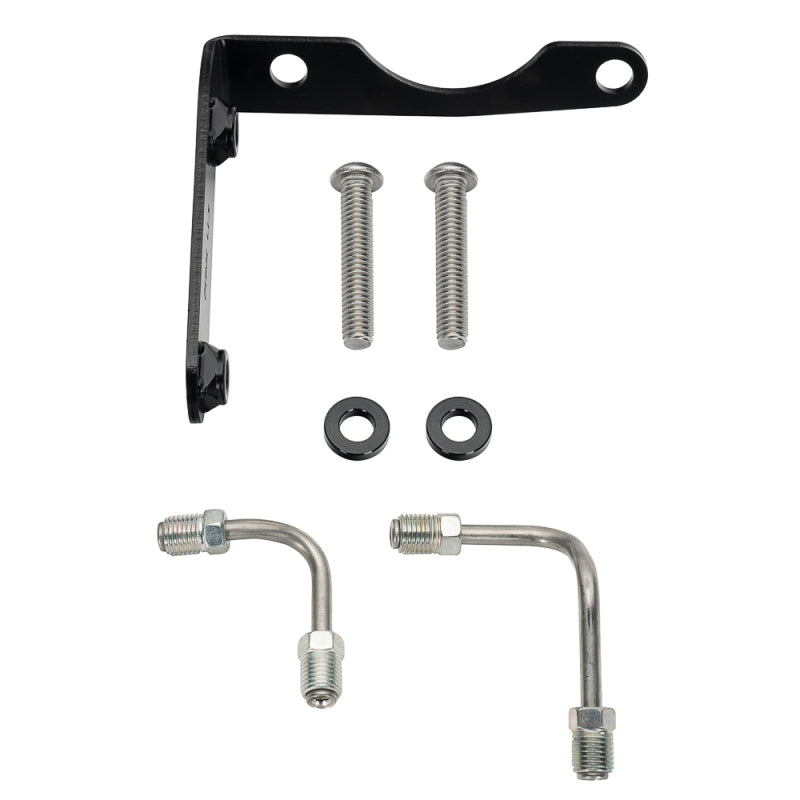 Wilwood kit bracket combo p-valve to tandem compact diecast M/C mopar R/H Brake Master Cylinder Wilwood
