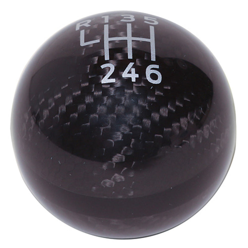 Ford Racing 15-25 Mustang Ford Racing Carbon Fiber Shift Knob 6 Speed Shift Knobs Ford Racing