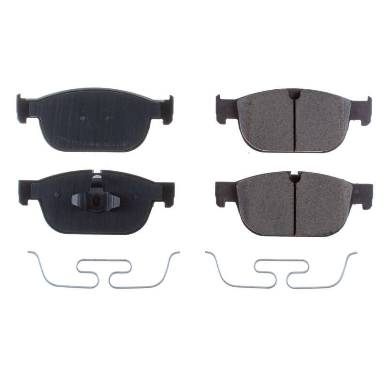 Power Stop 2019 Volvo S60 Front Z17 Evolution Ceramic Brake Pads w/Hardware Brake Pads - OE PowerStop