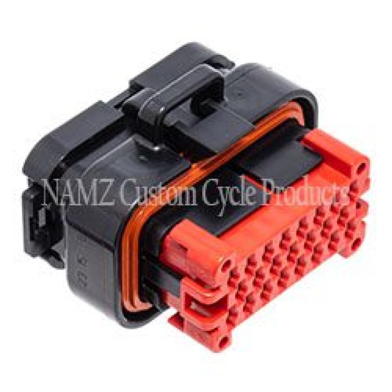 NAMZ AMP 23-Position Plug HD Radio Harness (HD 72382-98BK) Wiring Harnesses NAMZ