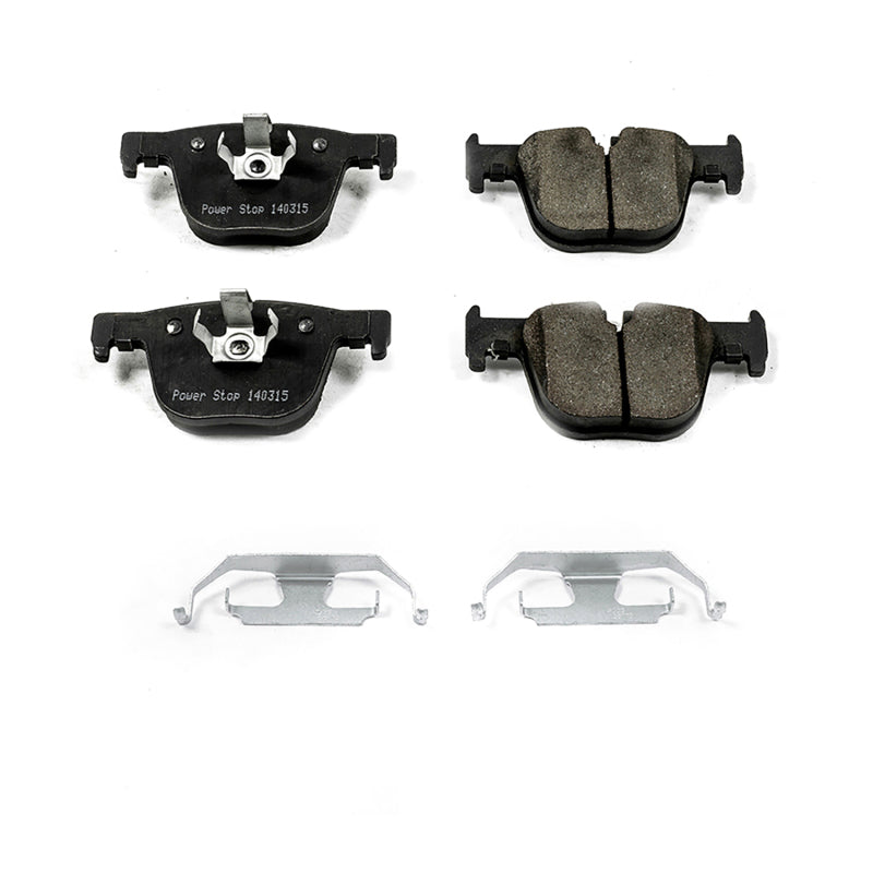 Power Stop 2016 BMW 328i Rear Z17 Evolution Ceramic Brake Pads w/Hardware Brake Pads - OE PowerStop