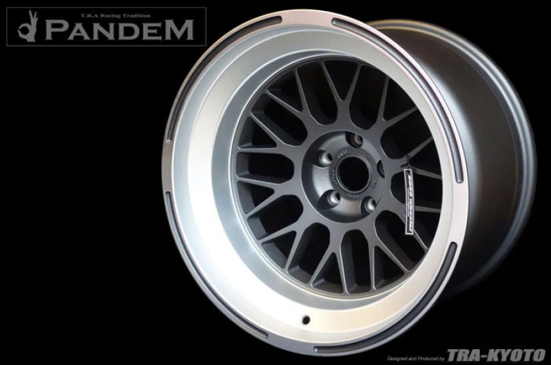 GReddy Pandem 6666 Wheels 18x9.5 -30 5x100 Gunmetal Wheels - Cast GReddy