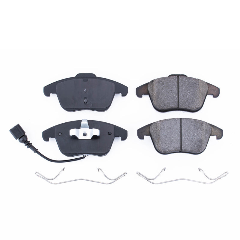 Power Stop 15-18 Audi Q3 Front Z17 Evolution Ceramic Brake Pads w/Hardware Brake Pads - OE PowerStop