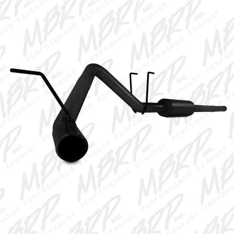 MBRP 09-14 Dodge Ram 1500 5.7L Cat-Back Single Side AL - Black Catback MBRP