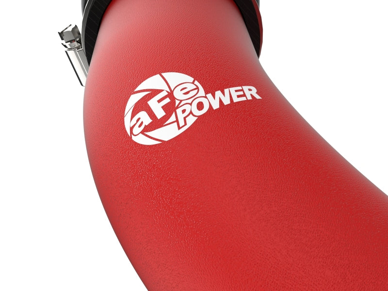 aFe BladeRunner 2-1/2 IN Aluminum Hot Charge Pipe Red 22-23 Subaru WRX H4-2.4L (t) Intercoolers aFe