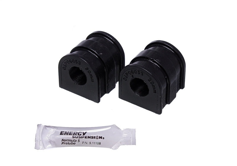 Energy Suspension 06-10 VW Passat (Incl. Wagon)/16+ VW Passat Black 20.7mm Rear Sway Bar Bushing Set Bushing Kits Energy Suspension