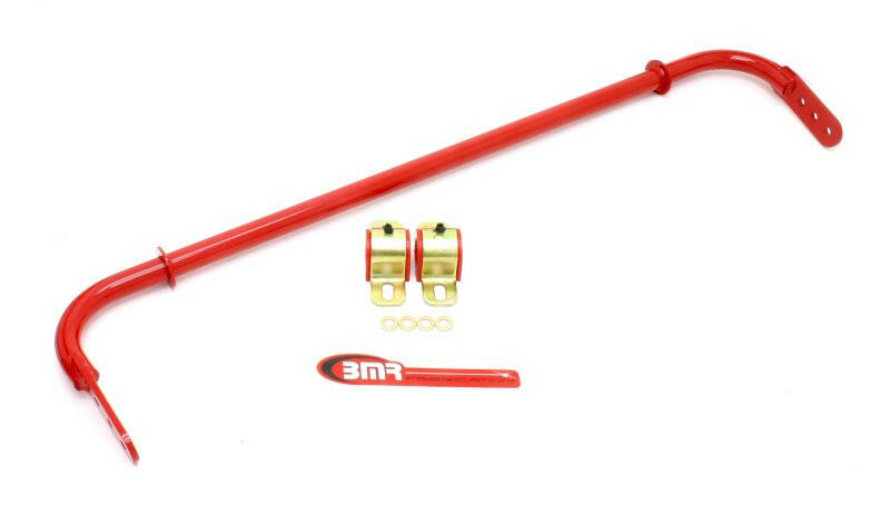 BMR 10-11 5th Gen Camaro Rear Hollow 25mm Adj. Sway Bar Kit w/ Bushings - Red Sway Bars BMR Suspension