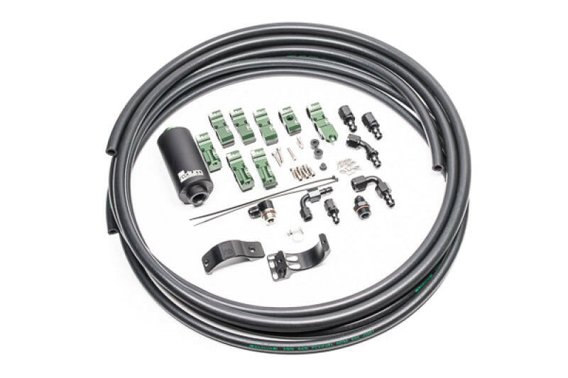 Radium Engineering Early Nissan Fuel Hanger Plumbing Kit Microglass Filter Fuel Pump Hangers Radium Engineering