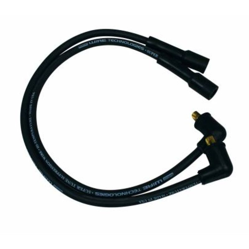 Moroso 97-98 Harley-Davidson FLT/FLHT/FLHR/FLTR Suppression Core Wire Set - Black Spark Plug Wire Sets Moroso