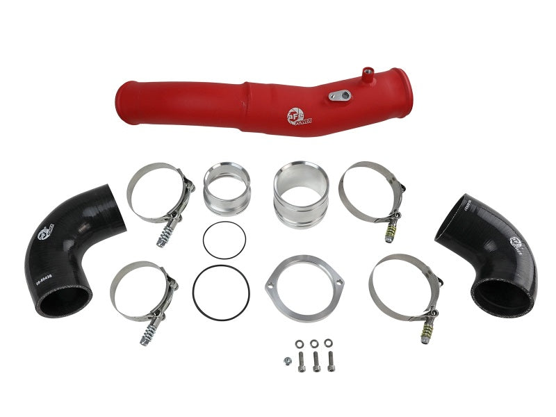 aFe 2020 Toyota Supra 3.0L 3in Red Intercooler Tube - Hot Intercoolers aFe