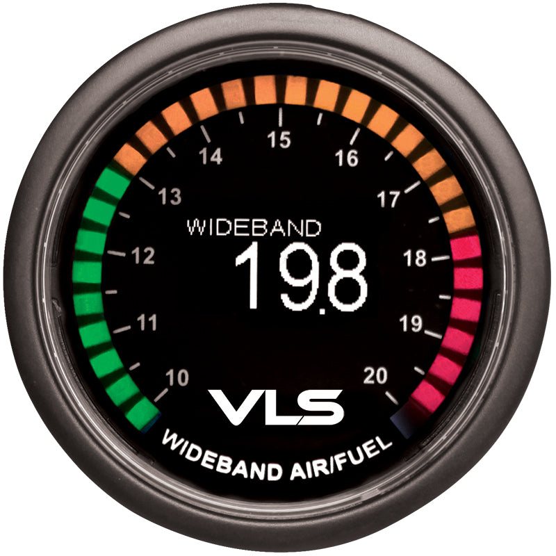 Revel VLS 52mm 10.0:1-20.0:1 AFR Digital OLED Wideband Air/Fuel Ratio Gauge Gauges Revel